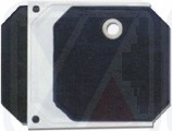 Rubber membrane plate